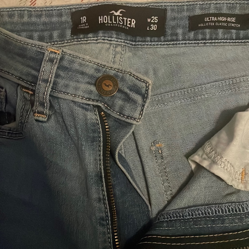 Ultra high rise hollister classic stretch